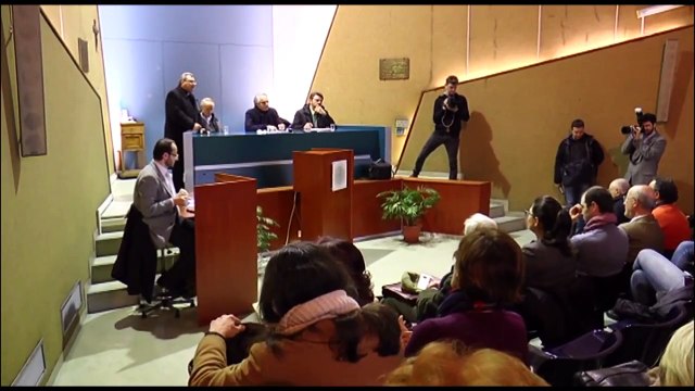 Napoli - Libertà di parola, lezione di Erri De Luca alla Pontificia Facoltà Teologica (26.02.15)