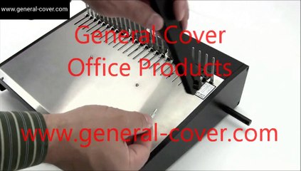 Perforelieuse semi-automatique par anneaux plastiques : Onyx 3 en 1 PPS et Relieuse Onyx manuelle HD4470