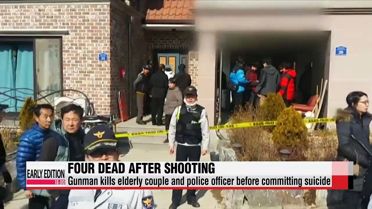 Gunman kills 3 before committing suicide