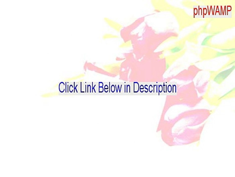 phpWAMP Cracked - Download Here 2015
