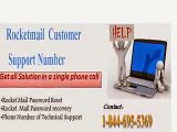 1-844-695-5369- Rocketmail Password Recovery support number for customer support