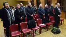 La Marseillaise par les candidats UMP  aux départementales 2015 du canton de Desvres