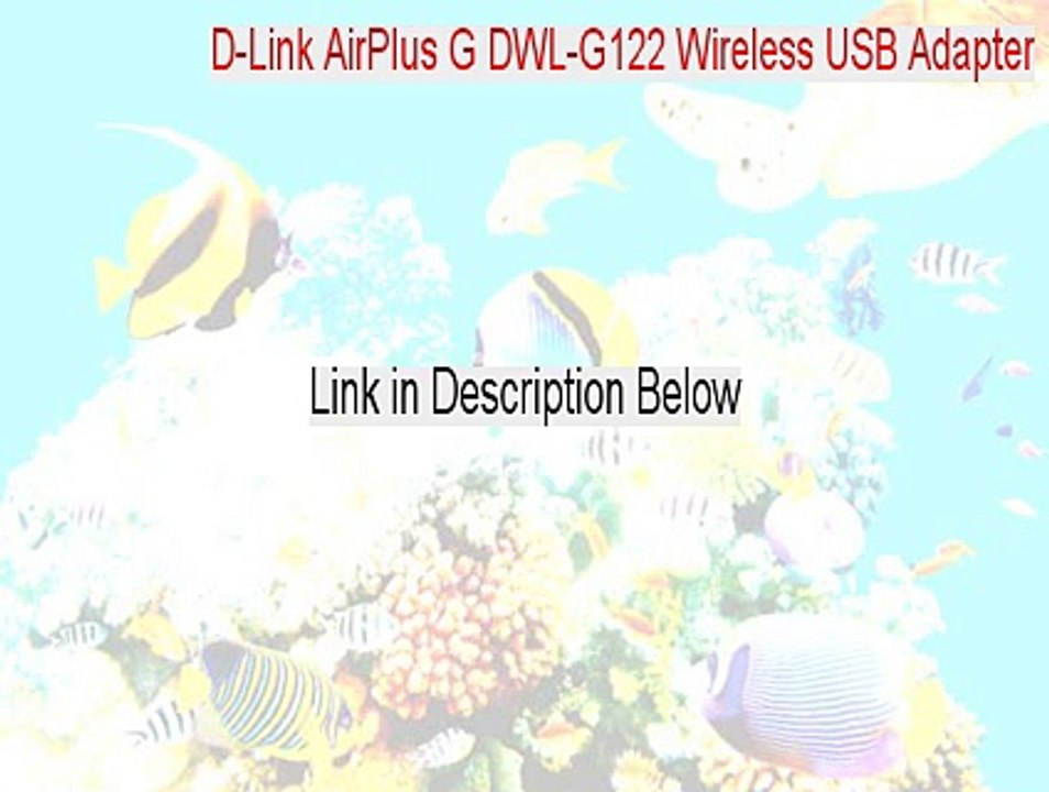 D-Link AirPlus G DWL-G122 Wireless USB Adapter(rev.C) Cracked [pilote d-link airplus g dwl-g122 wireless usb adapter 2015]