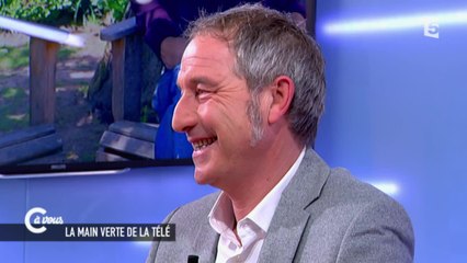 Non, Stéphane Marie de "Silence ça pousse" ne fume pas ses plantes - C à vous - 26/02/2015
