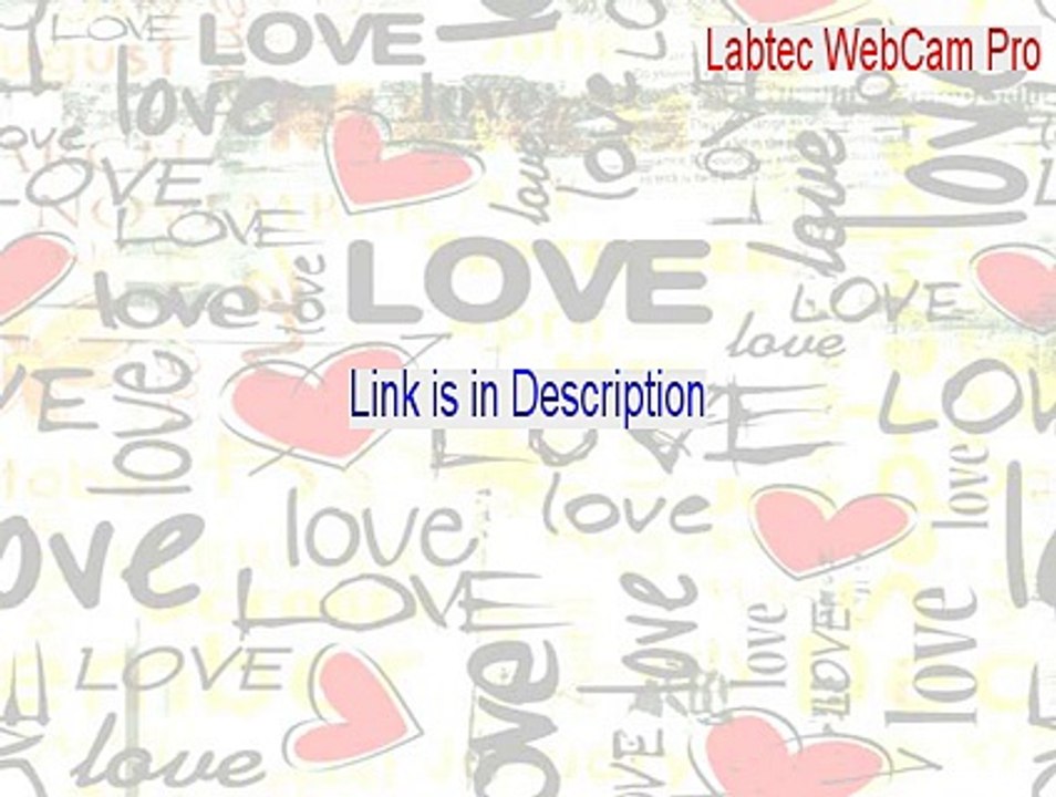Labtec WebCam Pro Full Download - Download Here