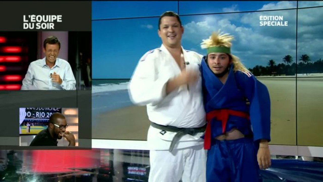 BÊTISIER : Les prises de judo par Frédéric Lecanu