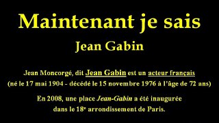 Hommage à Jean Gabin