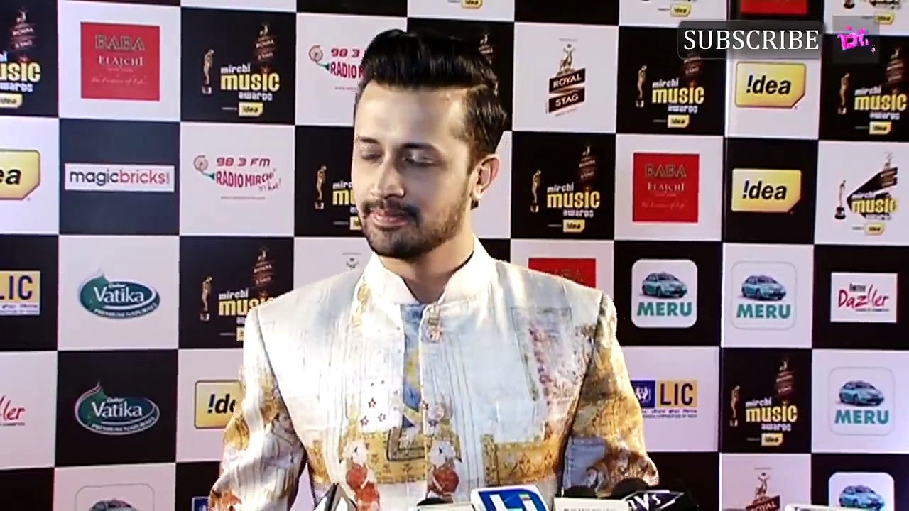 Atif Aslam at 7th Music Mirchi Awards 2015 Red Carpet