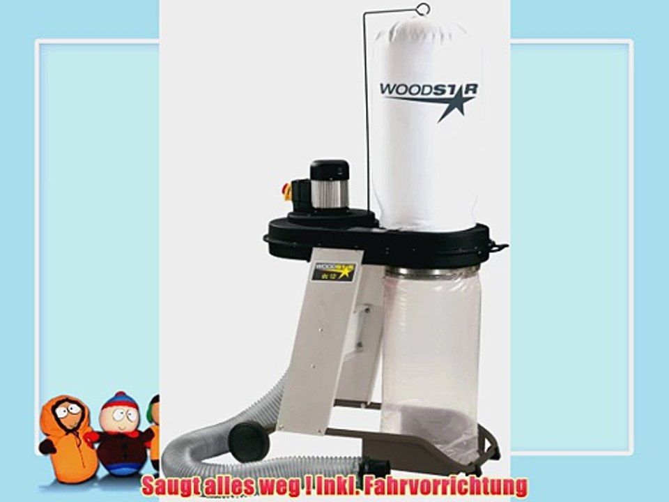 Woodster DC12 Absauganlage 230 V 550 Watt