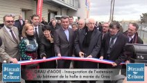 GRAU d'AGDE - 2015 - Inauguration de l’extension et du réaménagement de la criée du Grau d'Agde