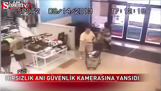 Bu hırsız kadınların gözü dönmüş!