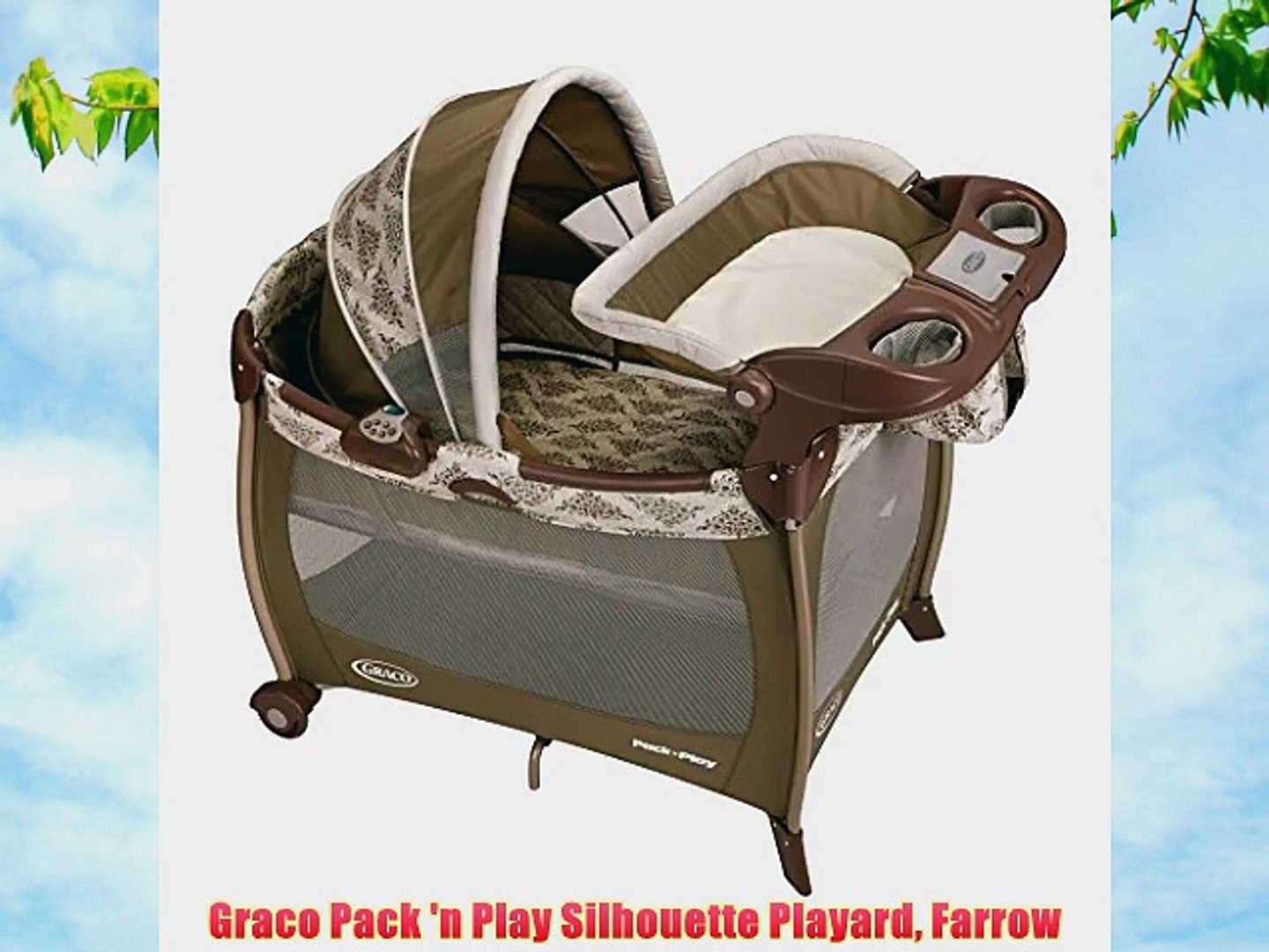 Graco pack n hot sale play silhouette playard