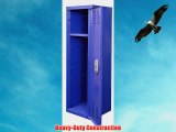 Hallowell Kid Locker 15W x 15D x 48H 717 Grand Slam (blue) Single Tier 1-Wide Knock-Down