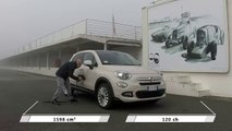 2015 Fiat 500X 1.6 Multijet : 0 à 100 km/h sur le circuit de Montlhéry