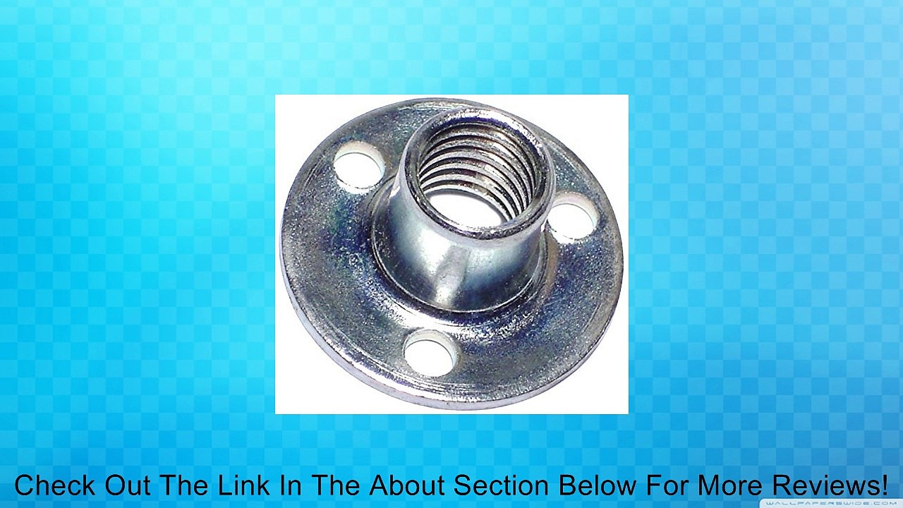 Hard-to-Find Fastener 014973323165 Brad Hole Tee Nuts, 3/8-16 x 7/16-Inch Review