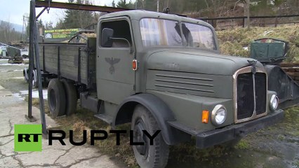 Graban una fábrica secreta nazi de proyectos abandonada desde la Segunda Guerra Mundial