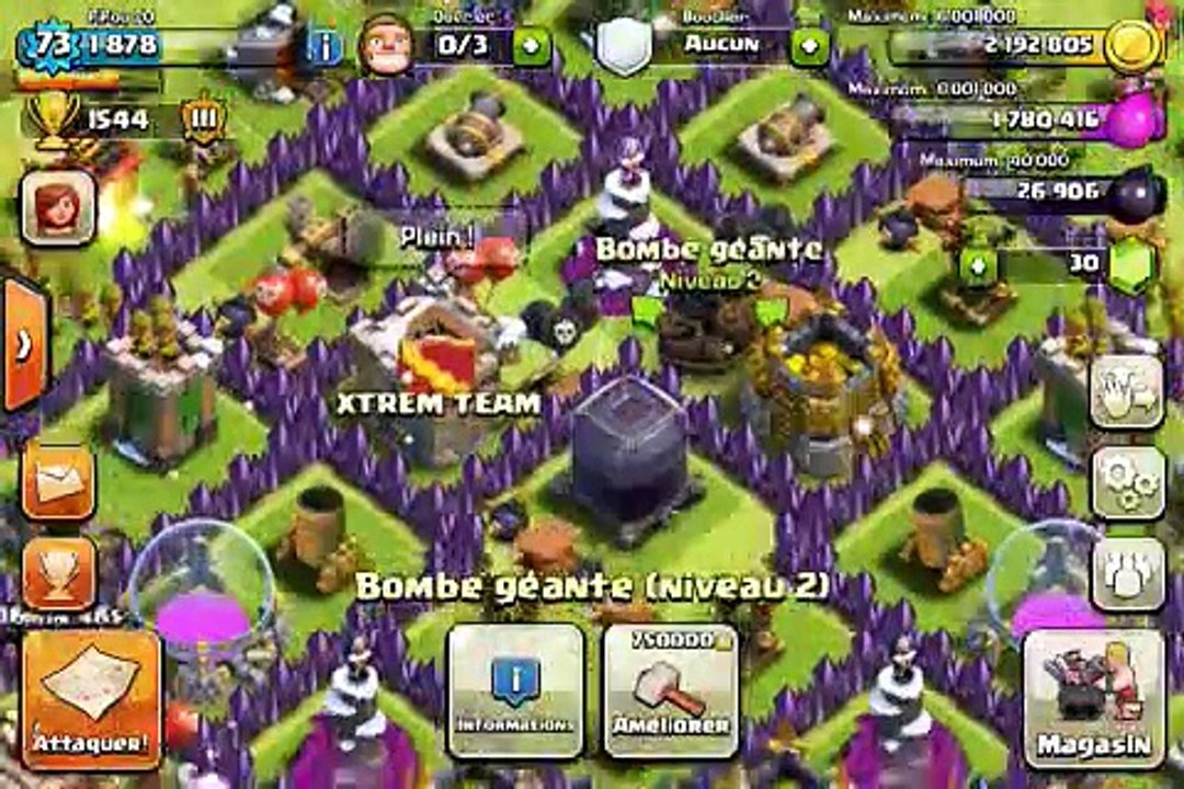 Clash of clans MEILLEUR village hdv8   explications[1]
