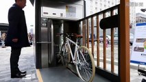 Japanese Underground Bicycle Parking