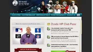 Z Code System Review - Winning Sports Betting Tip System