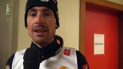 Réactions de Francois Braud Medaillé d'argent en combiné nordique à Falun