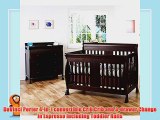 DaVinci Porter 4-in-1 convertible Crib Crib and 3-drawer Change in Espresso Including Toddler