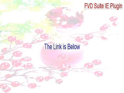 FVD Suite IE Plugin Crack (FVD Suite IE Pluginfvd suite ie plugin)