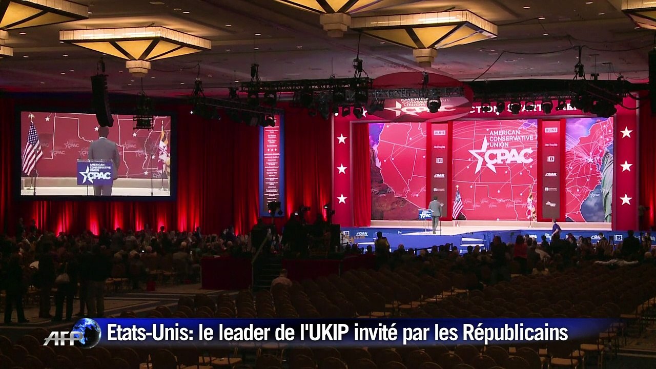 GB: le leader UKIP critique Obama chez les Républicains