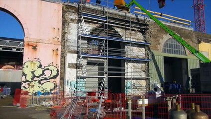 Le chantier des Capucins à Brest