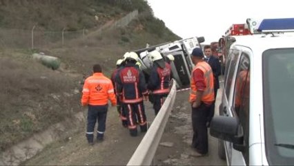 Tır Bariyere Girdi: 1 Ölü