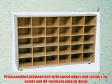 Wood Designs WD16039 (30) Tray Storage without Trays 36 x 58 x 15 (H x W x D)