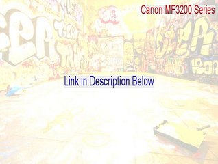 Canon Mf3200 Series Mac