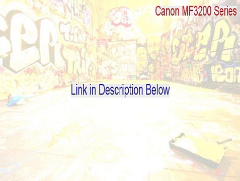 Canon mf3200 driver