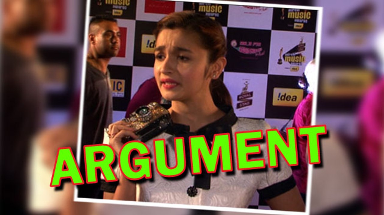 Alia Bhatt's ARGUMENT With Reporter