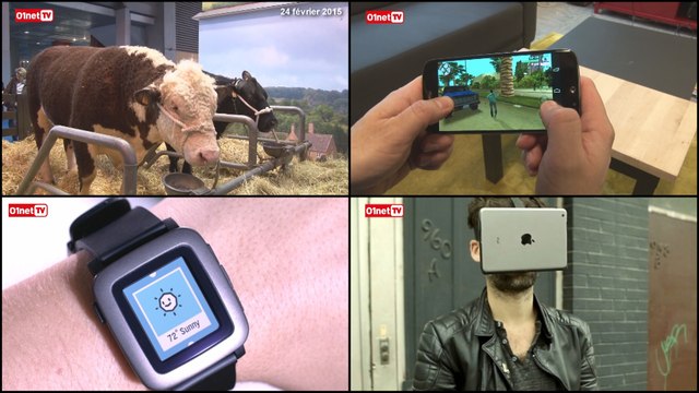 JTech 219 : Vache connectée, masques de réalité virtuelle et Pebble Time