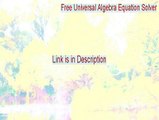 Free Universal Algebra Equation Solver Download Free (free universal algebra equation solver 9.9.7.2)
