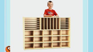 Young Time Sectional Cubbie Storage - without Trays Not Assembled