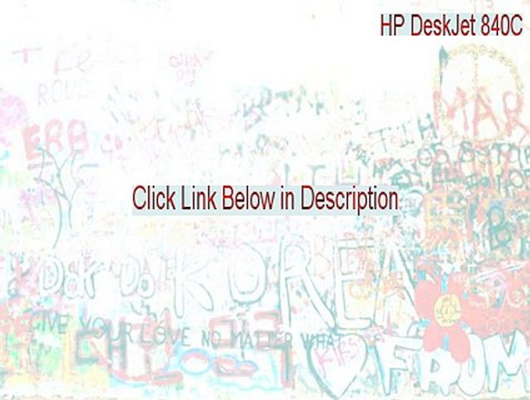 HP DeskJet 840C Serial [HP DeskJet 840Chp deskjet 840c 2015]