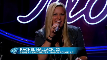 House of Blues  Rachel Hallack - AMERICAN IDOL XIV