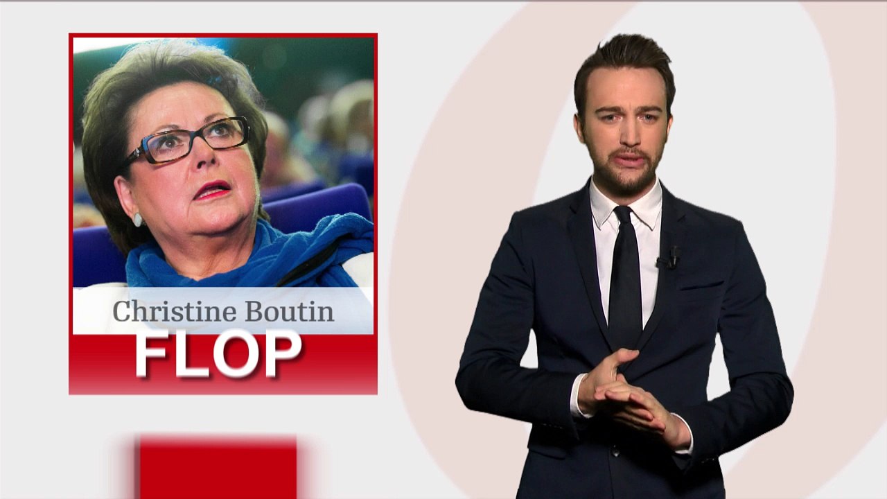 Le Top Flop : Wolfgang Schäuble plaide la cause de la Grèce au Bundestag / Chrirstine Boutin dans ses oeuvres
