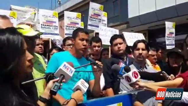 Dirigentes de la oposición hacen un llamado a firmar Acuerdo de Transición este sábado