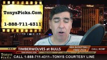 Chicago Bulls vs. Minnesota Timberwolves Free Pick Prediction NBA Pro Basketball Odds Preview 2-27-2015