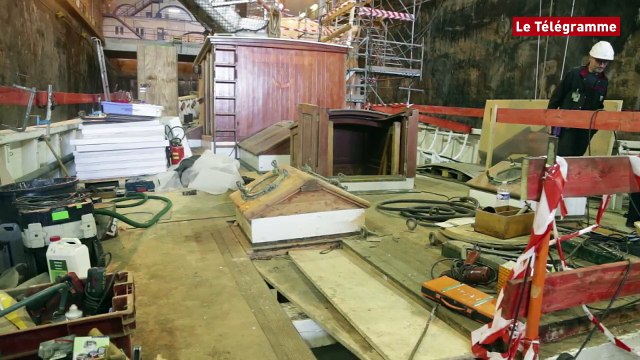 Brest. Le beau chantier de rénovation de la Belle Poule