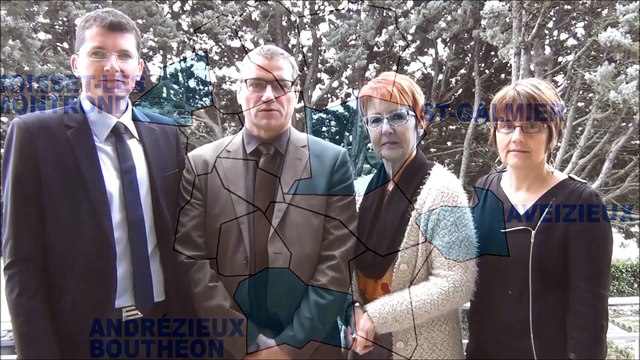 Départementales : les candidats du canton d'Andrézieux-Bouthéon en videos