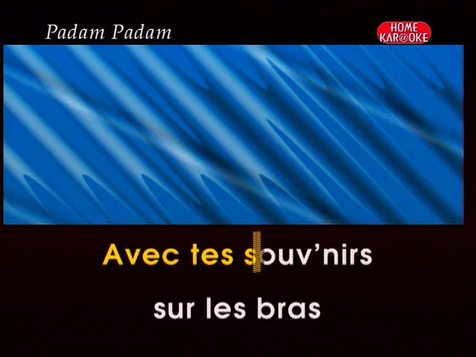 KARAOKE EDITH PIAF - Padam padam