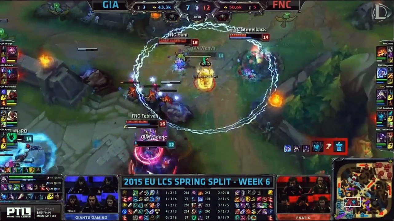 Hier sur la TVLoL  LCS Week 6 D1 - League of Legends