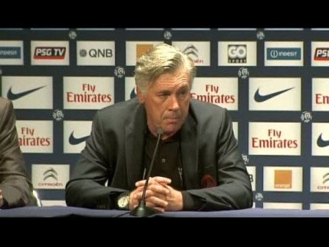 PSG - Ancelotti : «Sans Thiago Silva, ni Van der Wiel»