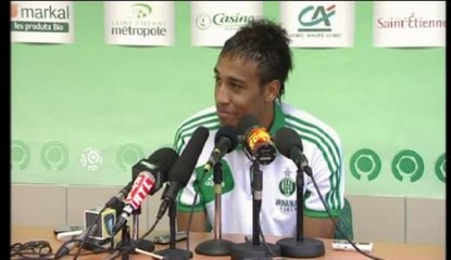 ASSE - Aubameyang : «mieux que la saison passée»