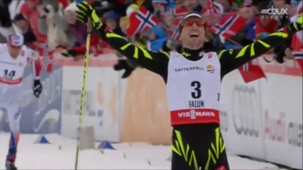ChM ski nordique, combiné nordique, grand tremplin, 26 février 2015 (épreuve de fond et cérémonie des fleurs)