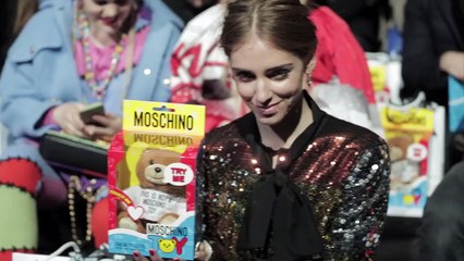 Interview de Jeremy Scott au défilé Moschino