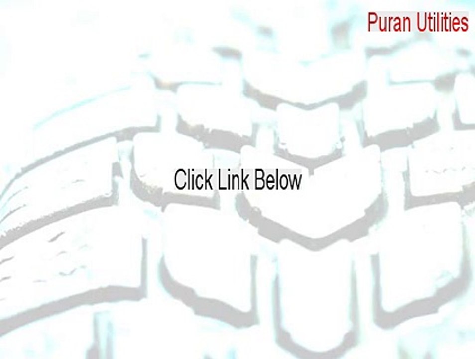 Puran Utilities Keygen (Instant Download)
